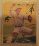 1934 Goudey #64 Frank Grube