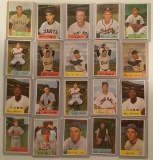 Twenty 1954 Bowman cards - #180-#223 – Various Players