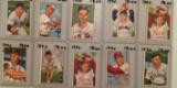 Ten 1952 Bowman cards - #148-#172 – Various Players