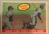 1959 Topps #467 Hank Aaron
