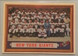 1957 Topps #317 New York Giants
