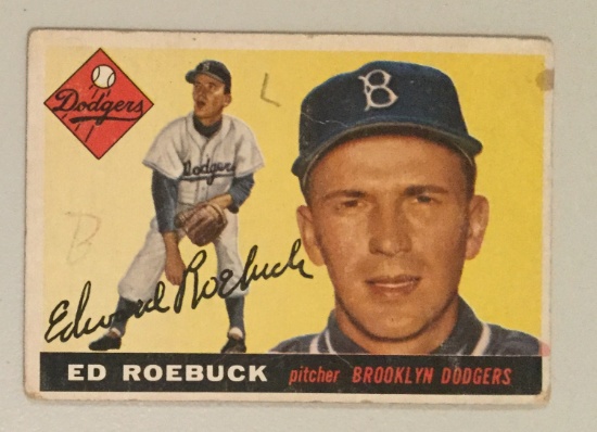 1955 Topps #195 – Ed Roebuck