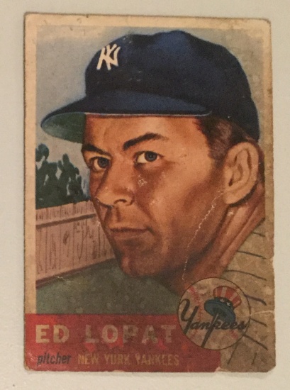 1953 Topps #87 – Ed Lopat