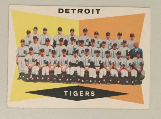 1960 Topps #72 – Detroit Tigers