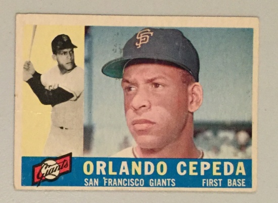 1960 Topps #450 – Orlando Cepeda
