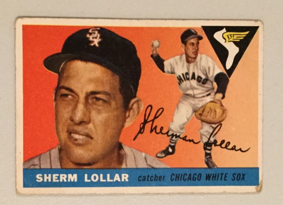 1955 Topps #201 – Sherm Lollar