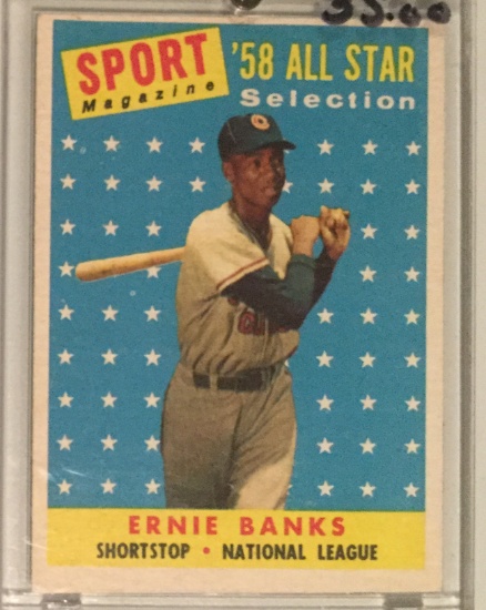 1958 Topps #482 – Ernie Banks