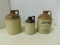 McCORMICK & UNMARKED STONEWARE JUGS