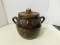 WESTERN STONEWARE COOKIE JAR / BEAN POT