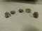 (6) MISC. STERLING RINGS