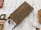 ANTIQUE PRIMITIVE WOODEN SNOW SLED