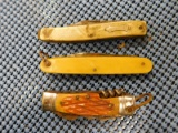 (3) POCKET KNIVES