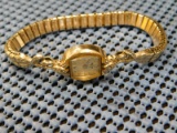 BULOVA #23 LADIES WRIST WATCH - 10KT ROLLED GOLD PLATE