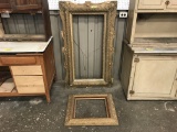 (2) LARGE GILDED PICTURE FRAMES