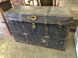 LARGE HASKELL BROTHERS STEAMER TRUNK