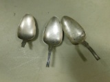 (3) STERLING SPOON BOWLS