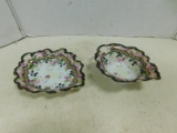 (2) TRINKET / CANDY DISHES