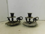 PR. IRON ART CANDLE STICKS