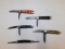 (5) MISC. 2 BLADE FOLDING KNIVES