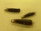 (3) SCHRADE OLD TIMER FOLDING KNIVES