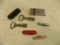 (5) MISC. KNIVES & BOTTLE OPENERS