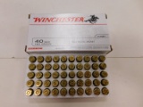 50RDS WINCHESTER .40 S&W CAL AMMO