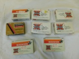 (4) WINCHESTER 5CART. 12G SUPER BUCKSHOT SHELLS, (3) WINCHESTER 5CART 12G HOLLOW POINT SLUGS