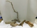 (5) PIECES OF MISC. DRIFTWOOD
