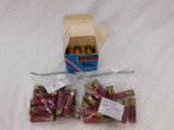 (42) VINTAGE 20GA SHOTGUN SHELLS & A VINTAGE FEDERAL FIELD LOAD BOX