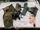 FLAT OF CAMO HUNTING ACCESSORIES