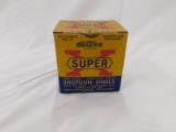 VINTAGE WESTERN SUPER X 28GA SHOTGUN SHELL BOX W/ 11 RDS AMMMO