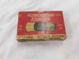 VINTAGE REMINGTON EXPRESS 16GA SHELL BOX W/ 4RDS AMMO