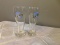 (2) BLUE MOON BEER GLASSES