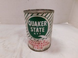 QUAKER STATE TIN QUART ATF OIL CAN