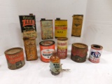 BULK LOT VINTAGE HOUSEHOLD CHEMICAL CANS / BOTTLE
