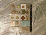 BULK LOT OF WOOD NICKELS & WOOD TOKENS