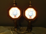 (2) OLD STYLE SCONCE LIGHTS