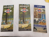 (3) DX GAS STATION MAPS