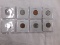 8 FOREIGN COINS