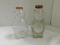 (2) GLASS BEAR JARS / BANKS