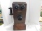 ANTIQUE WESTERN ELECTRIC WOODEN WALL TELEPHONE