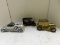 ERTL 1913 ARMORED TRUCK SERVICES MODEL T DELIVERY TRUCK BANK & (2) PLASTIC CAR BANKS