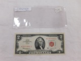 UNCIRCULATED  RED SEAL $2 BILL