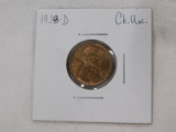1938D LINCOLN CENT