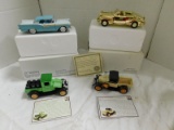 (4) DIE CAST COLLECTOR CARS