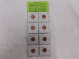 8 LINCOLN CENTS