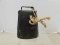 ANTIQUE COW BELL W/  PAINTED CHURCH SCENE