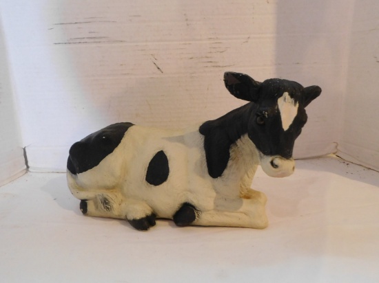 POLY RESIN HOLSTEIN COW