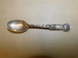 ENGRAVED STERLING SPOON ENGRAVED 1908