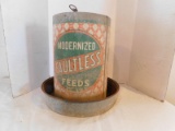 FAULTLESS MODENRIZED FEEDS ROUND CHICKEN FEEDER